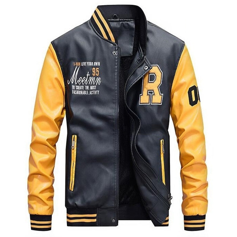 BASEBALL LEATHER JACKET